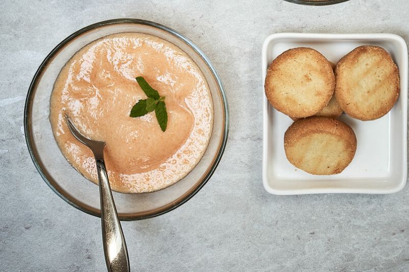 Soupe glacée au melon