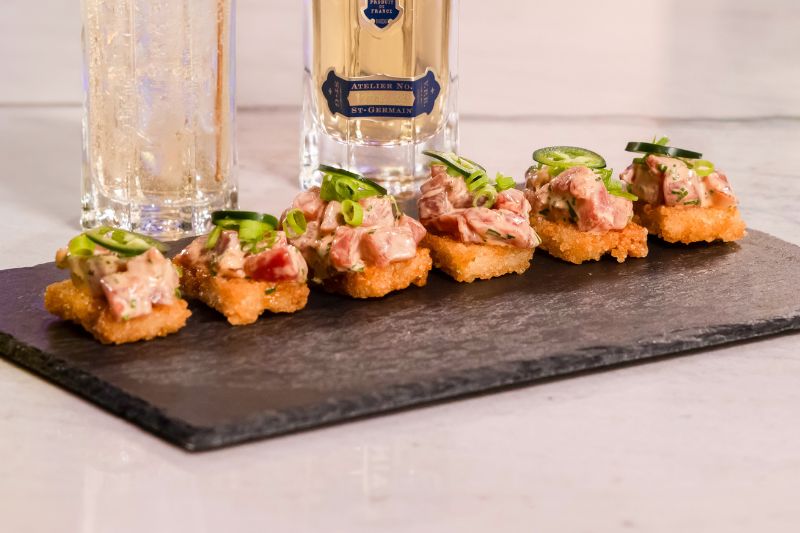 Spicy tuna crispy rice
