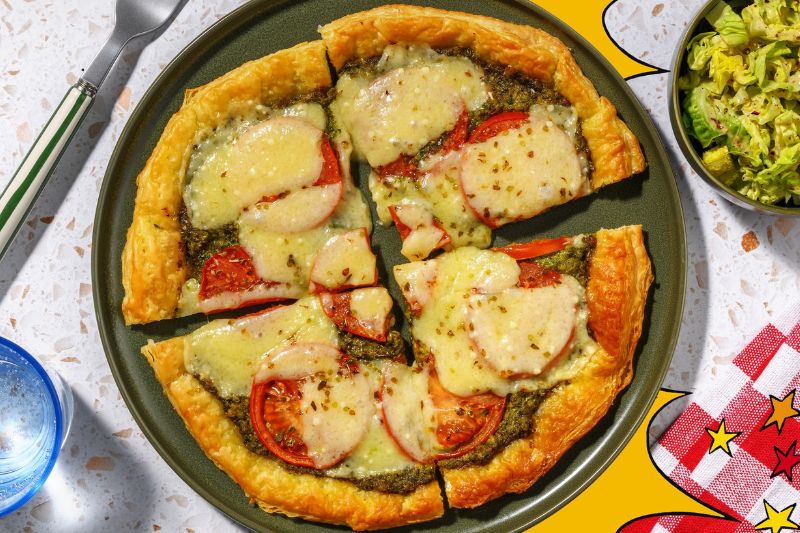 Tarte aux tomates et au Cantal