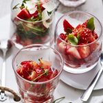 Verrines de fraises poêlées à customiser