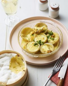recette fonds d'artichauts gratinés au Mont d’Or