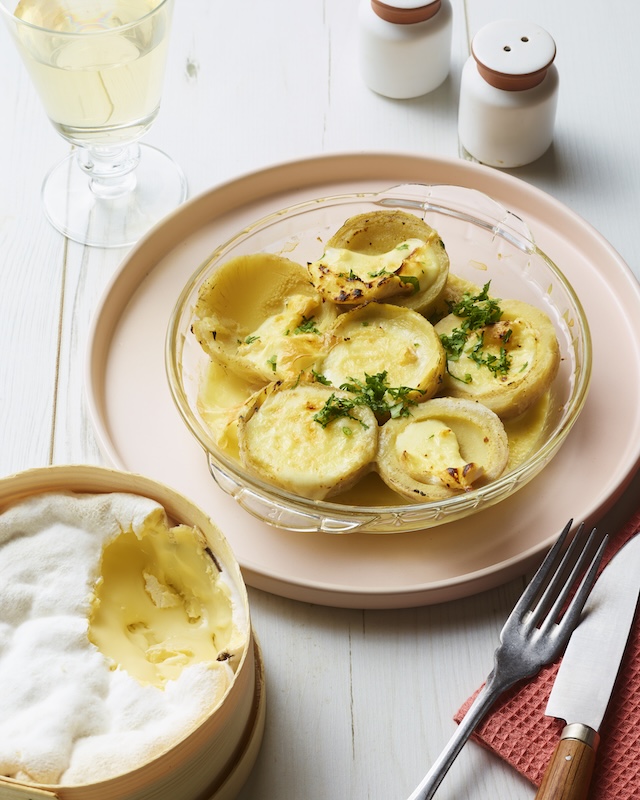 recette fonds d'artichauts gratinés au Mont d’Or