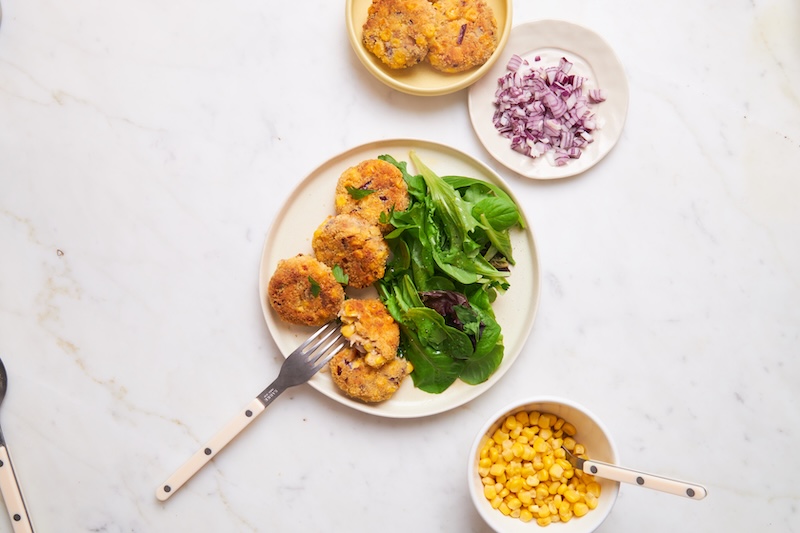 recette de Croquettes thon maïs
