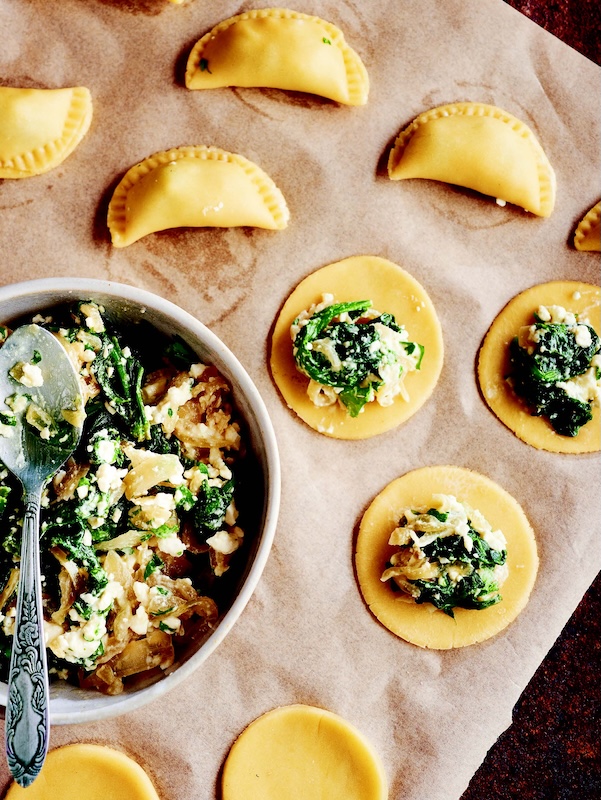 recette Empanaditas au fromage et aux épinards