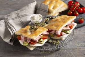 recette de Focaccia farcie au thon