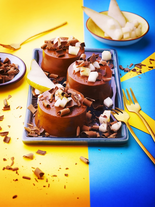 recette de Fondants choco-poire