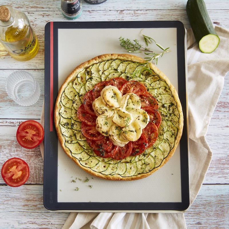 recette de Tarte aux légumes et épices mexicaines
