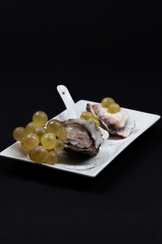 recette Huîtres au Chasselas de Moissac