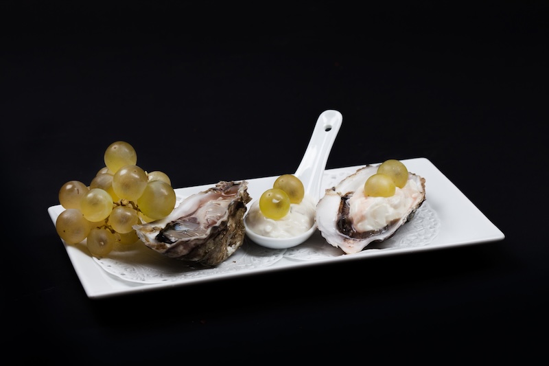 Huîtres au Chasselas de Moissac
