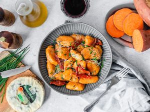recette de Gnocchis de patate douce farcis