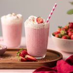 Milkshake à la fraise