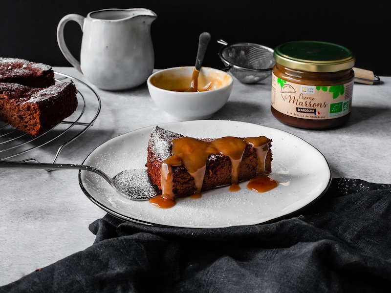 recette de Moelleux à la crème de marrons