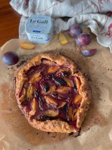recette de Tarte rustique à la prune