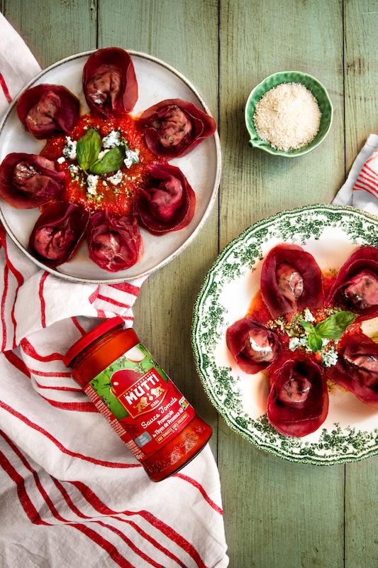 recette de Pâtes bresaola à la sauce tomate