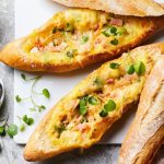 Baguettes garnies au jambon et à l’Appenzeller