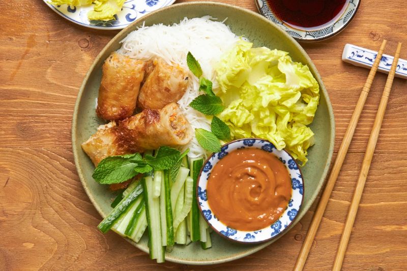 Bo bun nems poulet