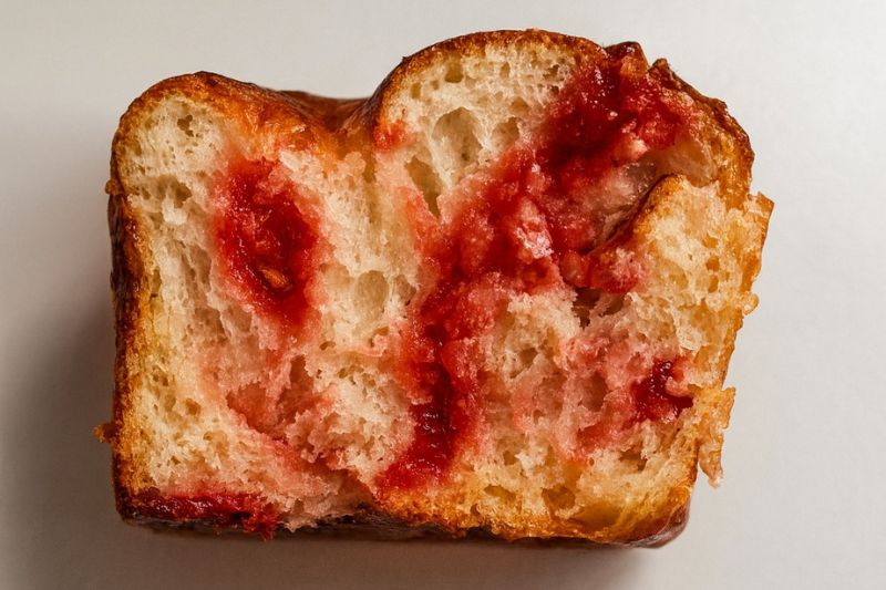 Brioche rose aux pralines