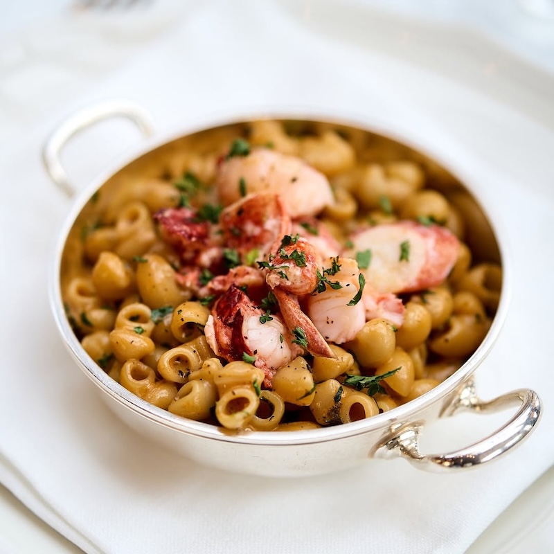 Coquillettes au homard