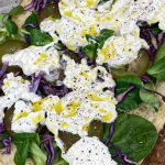 Focaccia aux jeunes pousses d’épinards
