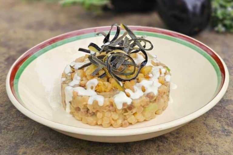 Fregola sarda comme un risotto