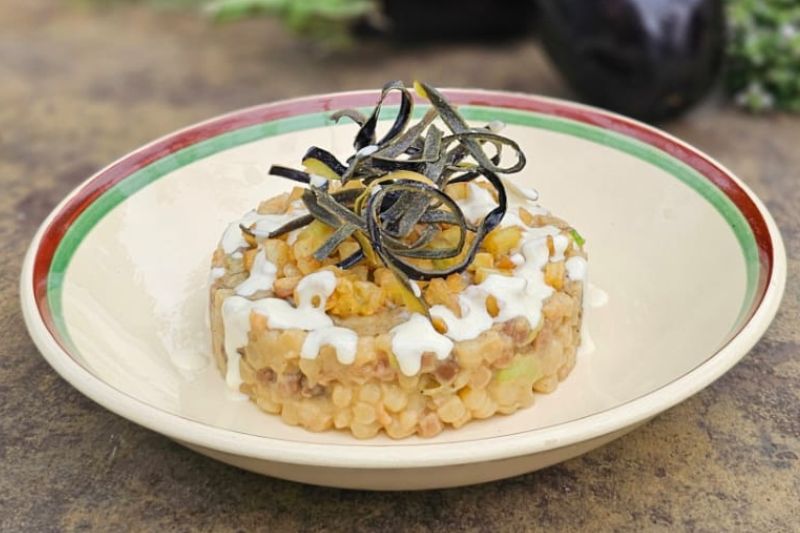 Fregola sarda comme un risotto
