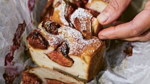 Gâteau aux figues façon clafoutis