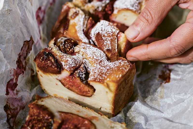 Gâteau aux figues façon clafoutis