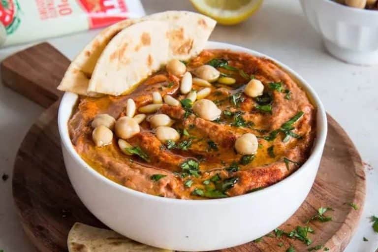 Houmous au double concentré de tomates