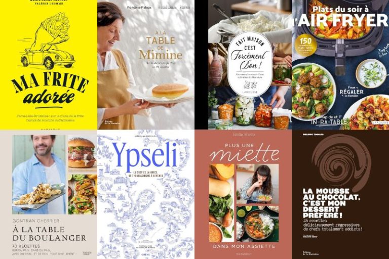 Les livres gastronomiques de septembre 2025