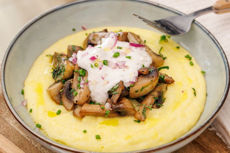 Polenta onctueuse au Petit Billy