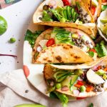 Tacos aux lentilles vertes du Puy