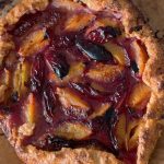 Tarte rustique à la prune