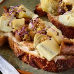 Tartines de haricots blancs et Morbier