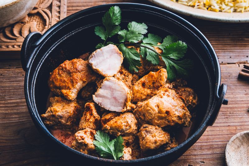 Sauté de veau tandoori