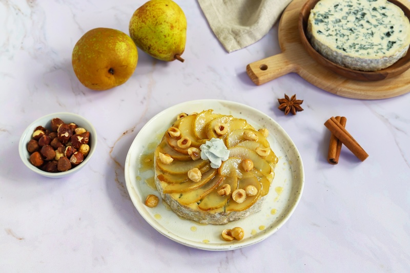 recette de Fourme d’Ambert comme un dessert