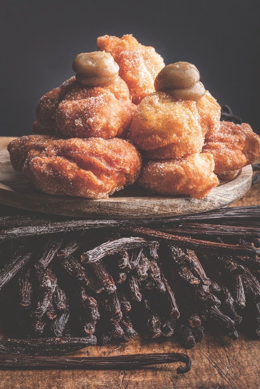 recette de Beignets de banane et crémeux à la vanille
