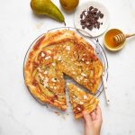 recette de Tarte renversée poire choco