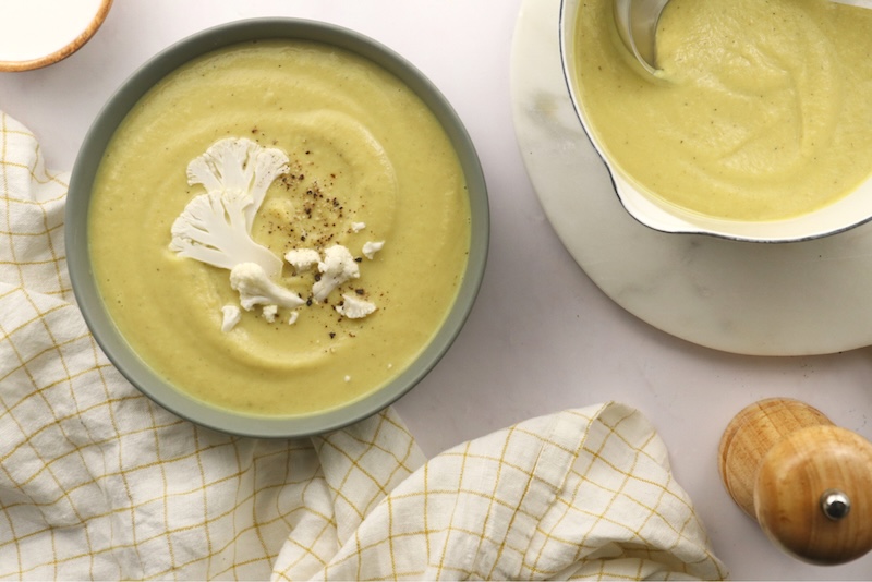 recette de Velouté coco chou-fleur
