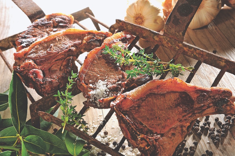recette de Côtelettes de sanglier grillées