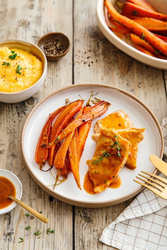 recette de Noix de veau à l’orange