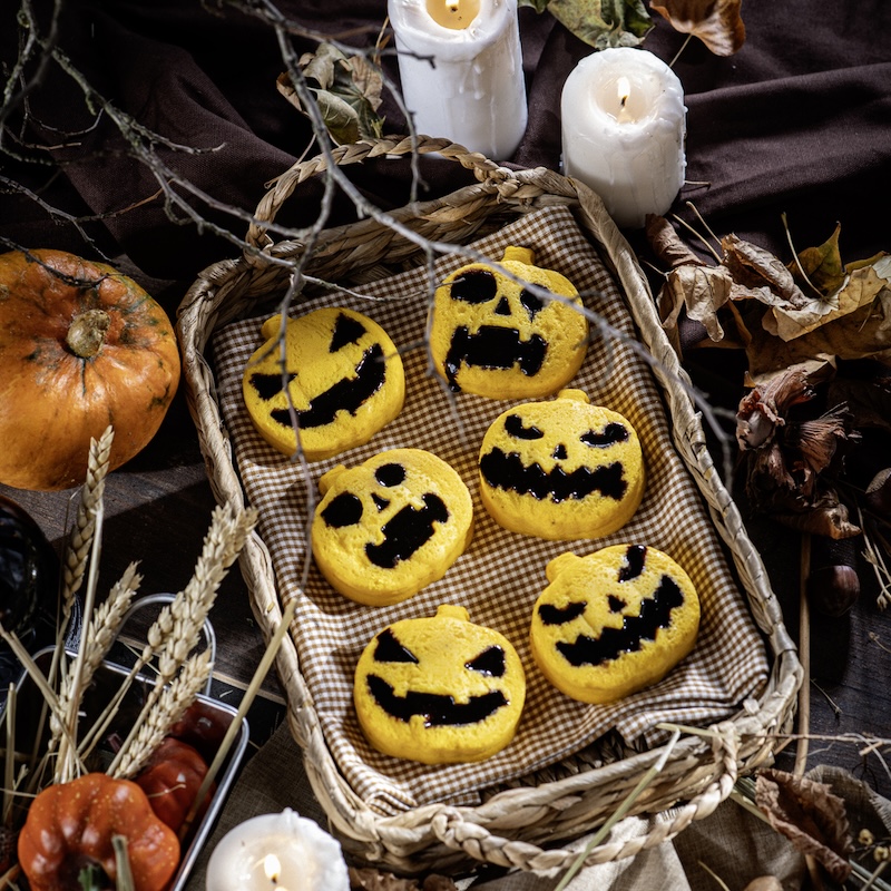 recette de Flans d’Halloween au potimarron