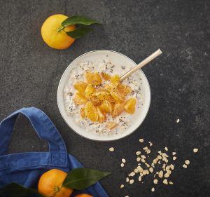 recette de Porridge aux clémentines de Corse