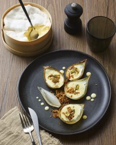 recette de Pétales d’oignons au Mont d’Or