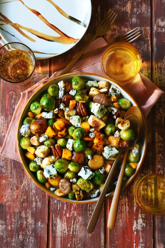 recette de Poêlée d’automne aux châtaignes