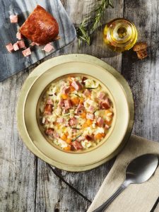 recette de Risotto à la saucisse de Morteau et à la courge
