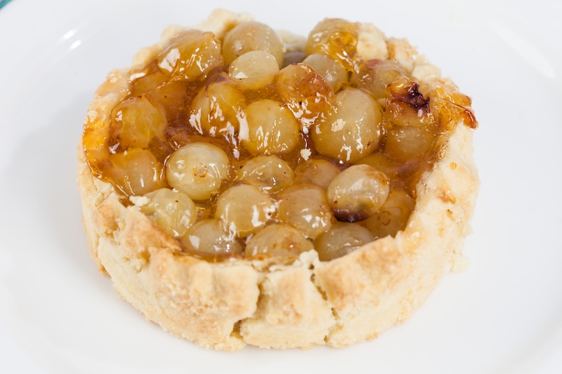 recette de Tarte aux raisins Chasselas