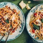 Linguine à la bolognaise veggie