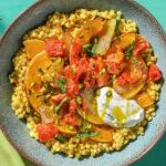 Butternut grillé au labneh