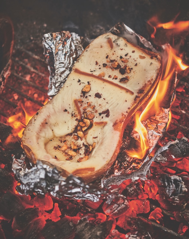 recette de Butternut à la raclette