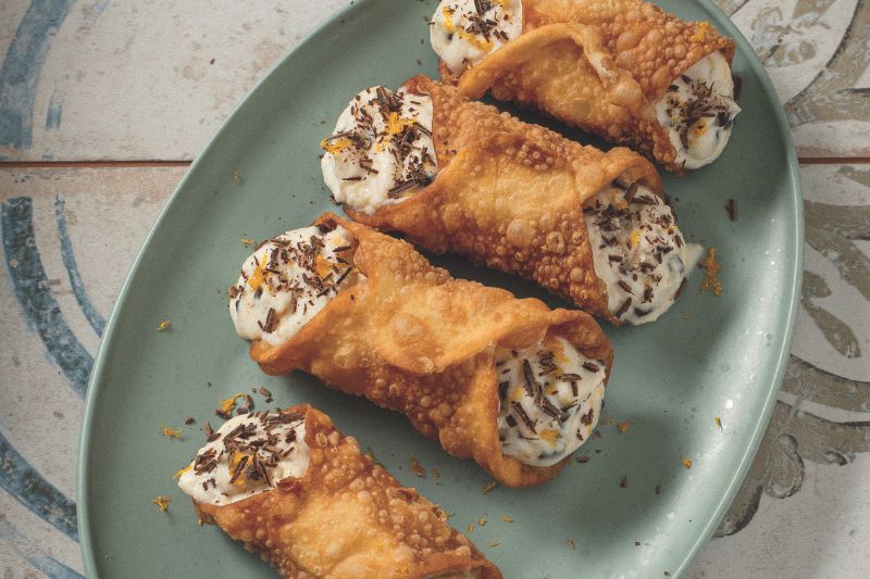 Cannoli siciliens à la ricotta